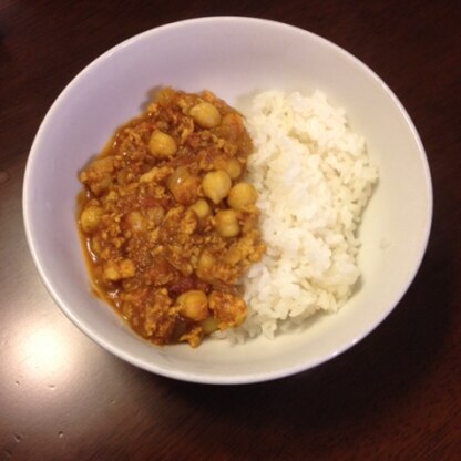 ラム肉は流石にGET出来ませんでしたが、鶏挽肉で作りました。それでも美味しかったです。また作ります。